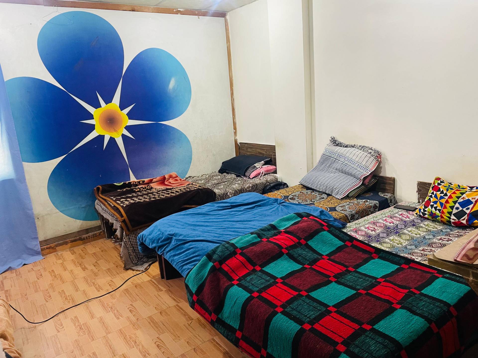Three Seater Room at Makkah Boys Hostel